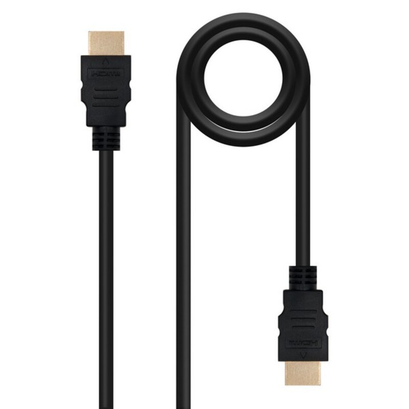 Câble HDMI NANOCABLE 10.15.0302 Noir - Acheter à 3,88 € seulement chez Collector's Boutique