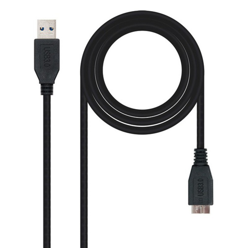 Câble USB 3.0 A vers Micro USB B NANOCABLE 10.01.110-BK Noir - Acheter à 4,37 € seulement chez Collector's Boutique