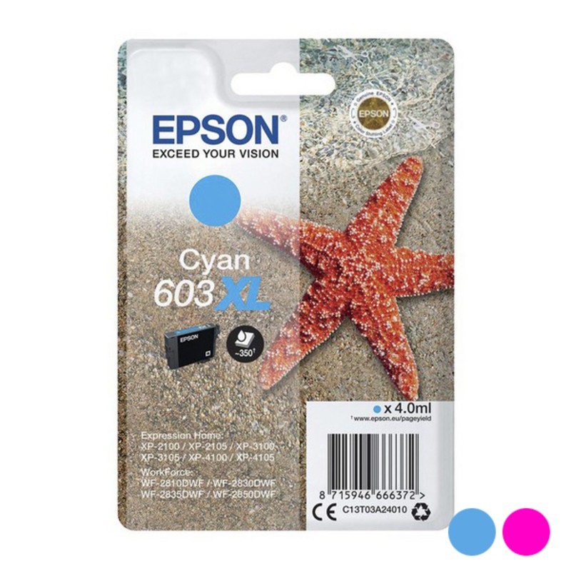 Cartouche d'Encre Compatible Epson 603XL 4 ml - Acheter à 16,39 € seulement chez Collector's Boutique