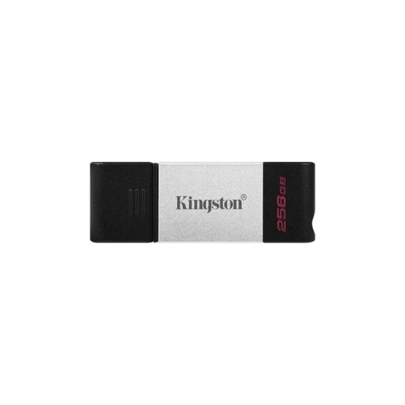 Clé USB Kingston DataTraveler DT80 Type C Noir Argent Clé USB - Acheter à 41,22 € seulement chez Collector's Boutique