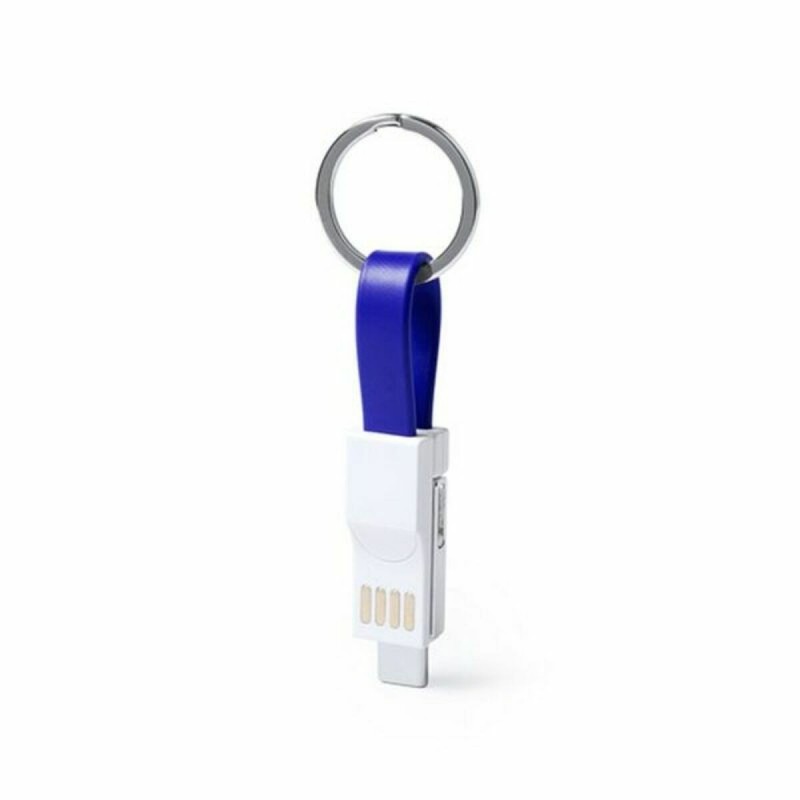 Porte-clé avec Câble Micro USB de Type C et Lightning 145969 (250 Unités) - Acheter à 54,26 € seulement chez Collector's Boutiqu