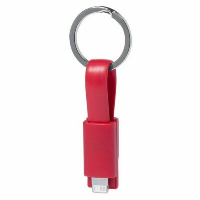 Porte-clés avec Câble Micro USB et Lightning 145741 (250 Unités) - Acheter à 73,64 € seulement chez Collector's Boutique