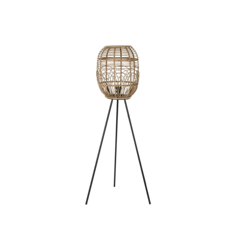 Lampadaire DKD Home Decor Métal Rotin Naturel (45 x 45 x 112 cm) - Acheter à 58,88 € seulement chez Collector's Boutique