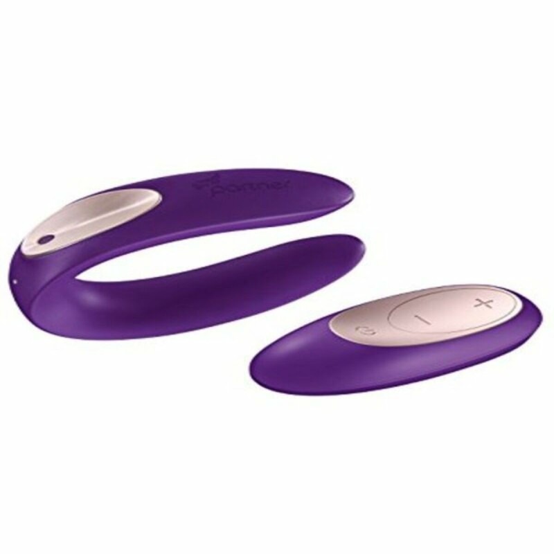 Vibration de Stimulation Double Satisfyer PARTNER PLUS Violet - Acheter à 30,52 € seulement chez Collector's Boutique