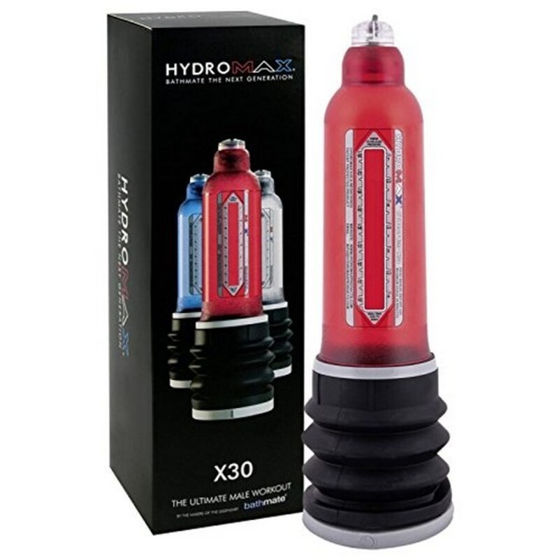 Hydromax Pompe à pénis X30 Rouge Brillant Bathmate X30 - Acheter à 55,58 € seulement chez Collector's Boutique