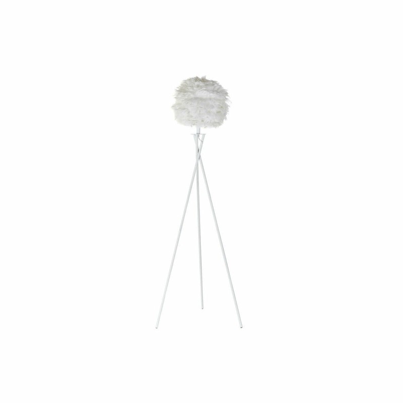 Lampadaire DKD Home Decor Métal Blanc Plume (40 x 40 x 150 cm) - Acheter à 65,51 € seulement chez Collector's Boutique