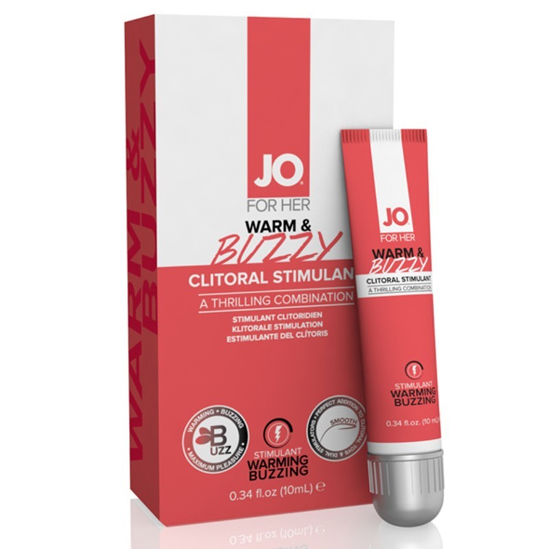 Stimulant clitoridien chauffant chaud & Buzzy Original 10 ml System Jo 2169 - Acheter à 16,68 € seulement chez Collector's Bouti