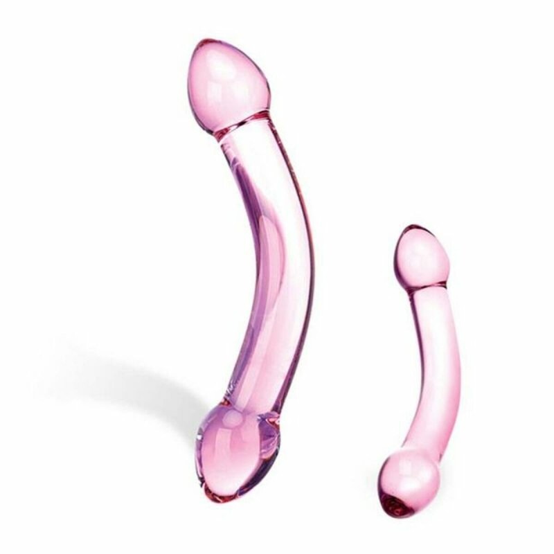 Double TroubleDildo Verre Violet Glas 63347 - Acheter à 29,29 € seulement chez Collector's Boutique