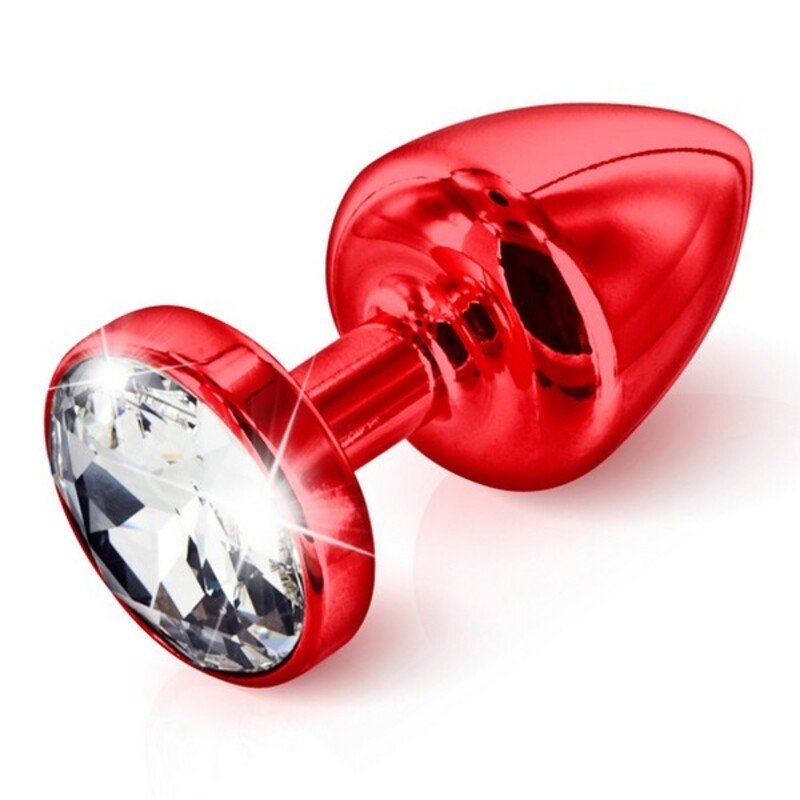 Anni Butt Plug Rond Rouge 35 mm Diogol 70222 - Acheter à 39,95 € seulement chez Collector's Boutique