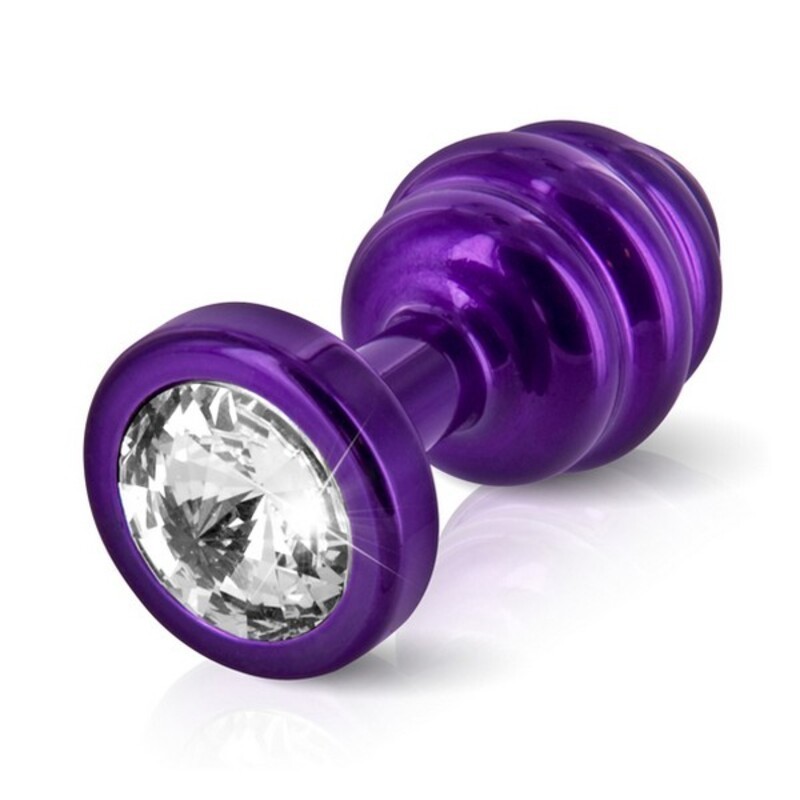 Plug Anal Nervuré Violet 30 mm Diogol 71649 - Acheter à 18,54 € seulement chez Collector's Boutique