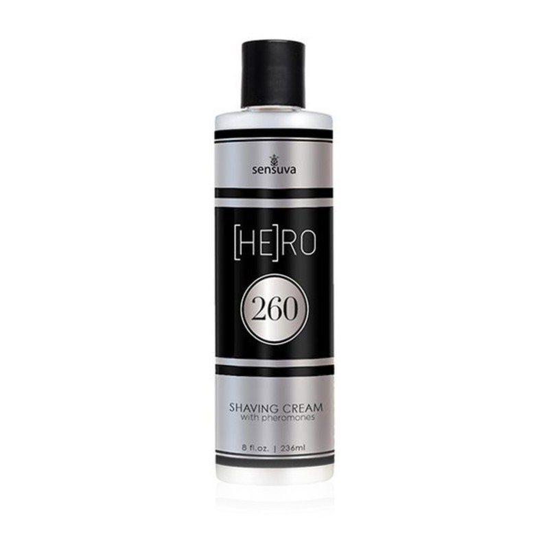 Crème de rasage Phéromone HE(RO) 260 Mâle 236 ml Sensuva 7662 - Acheter à 18,55 € seulement chez Collector's Boutique