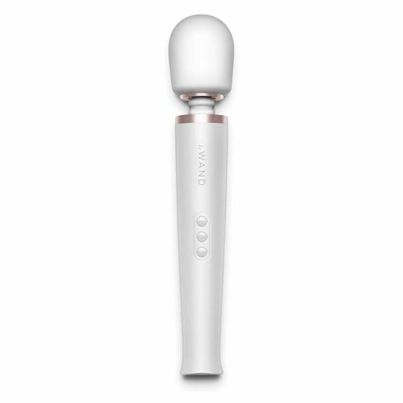 Masseur Rechargeable Blanc Perlé Le Wand 93648 - Acheter à 145,84 € seulement chez Collector's Boutique