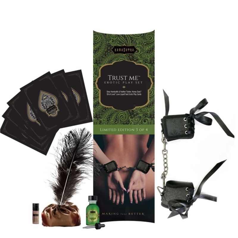 Kit Grand Plaisir Trust Me Kama Sutra 09512 (5 pcs) - Acheter à 37,25 € seulement chez Collector's Boutique