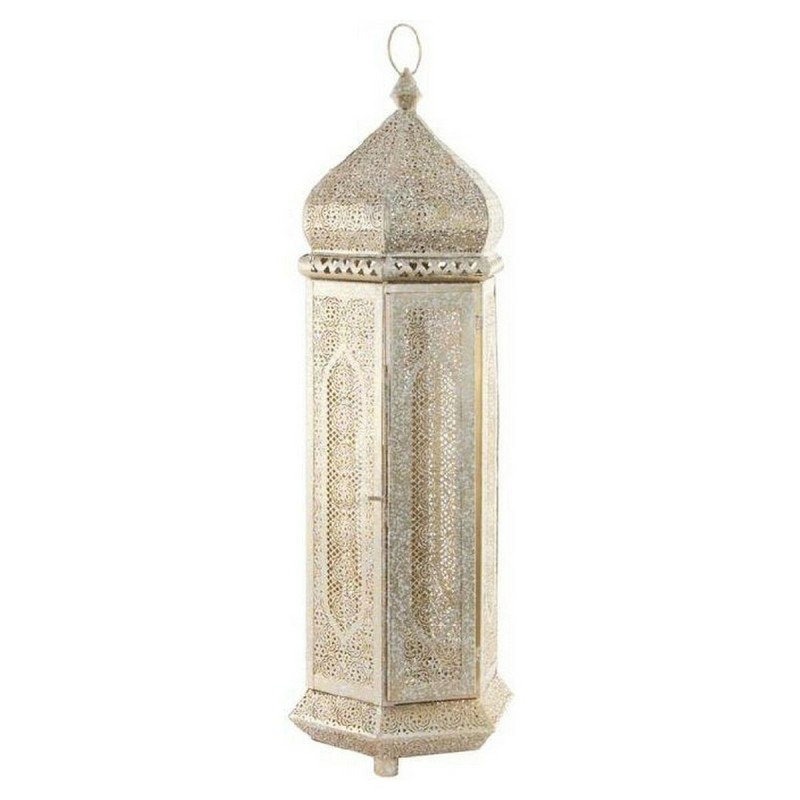 Lampadaire DKD Home Decor Blanc Métal (22 x 20 x 71 cm) - Acheter à 78,08 € seulement chez Collector's Boutique