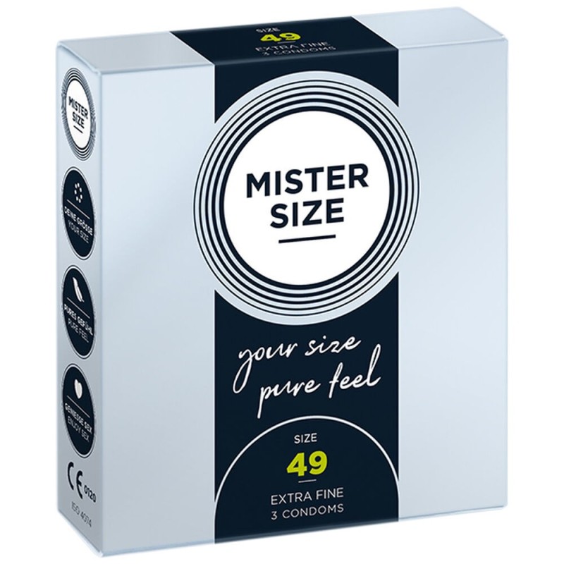 Préservatifs Mister Size Extrafins (49 mm) - Acheter à 3,84 € seulement chez Collector's Boutique