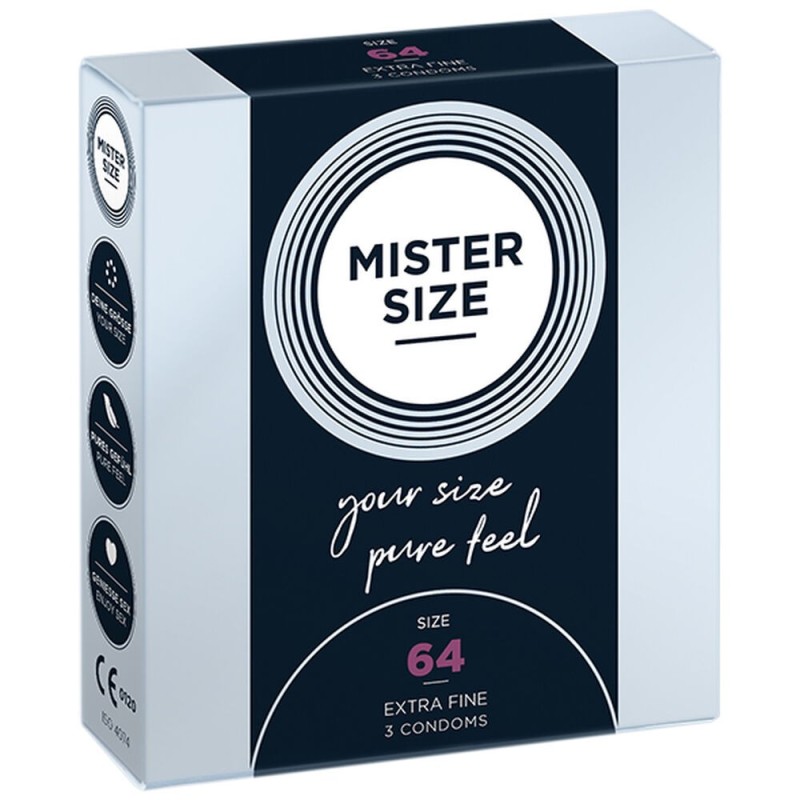 Préservatifs Mister Size Extrafins (64 mm) - Acheter à 3,84 € seulement chez Collector's Boutique