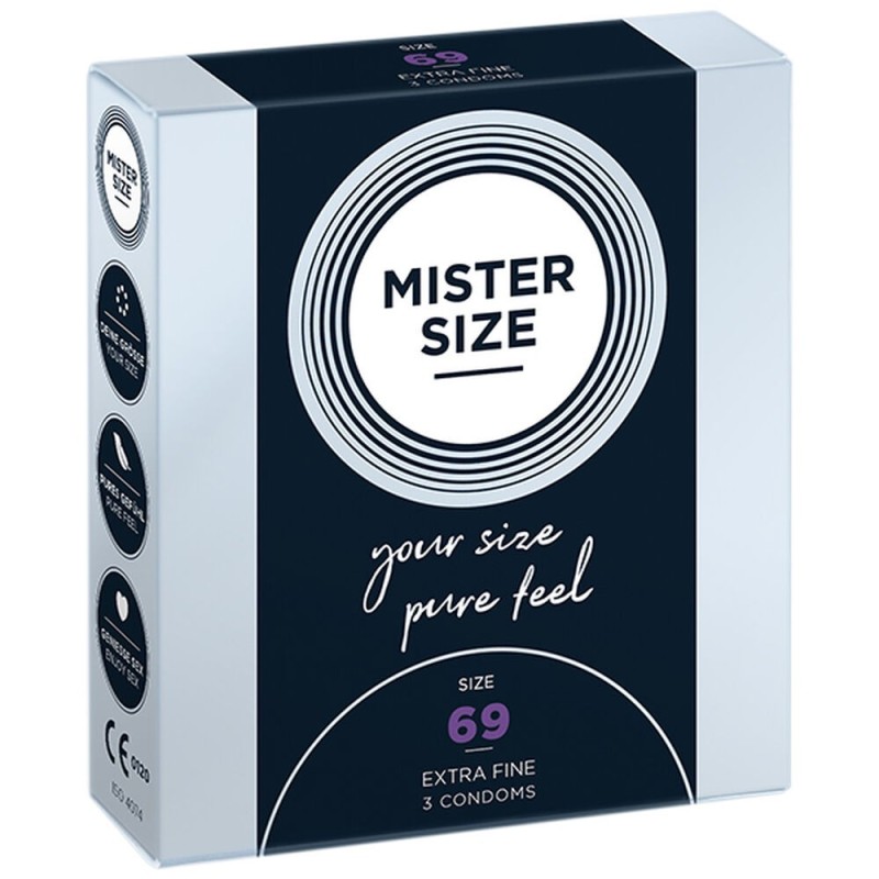 Préservatifs Mister Size Extrafins (69 mm) - Acheter à 3,84 € seulement chez Collector's Boutique