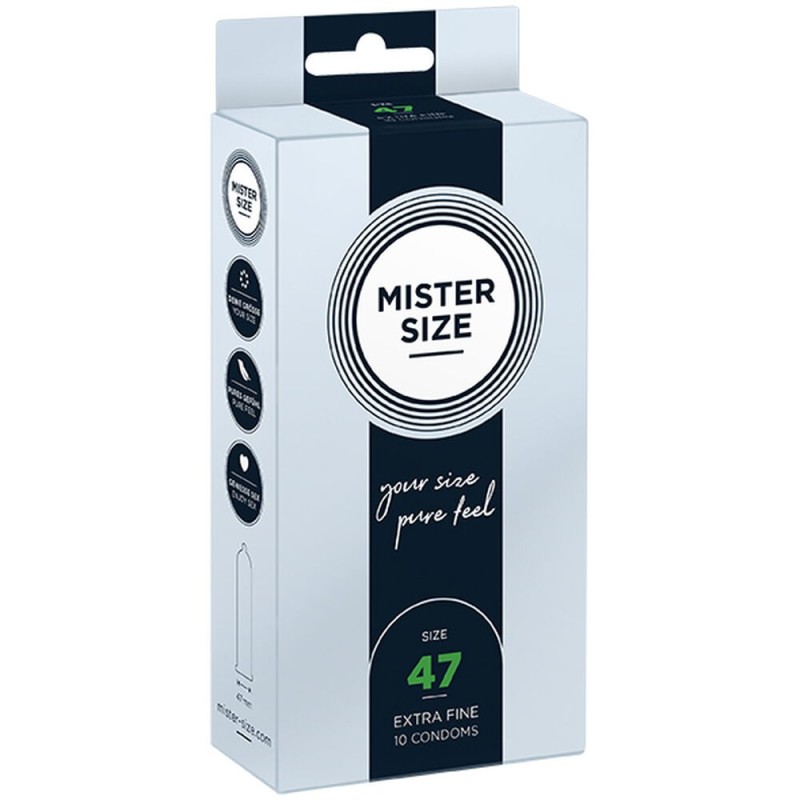 Préservatifs Mister Size Extrafins (47 mm) - Acheter à 8,44 € seulement chez Collector's Boutique