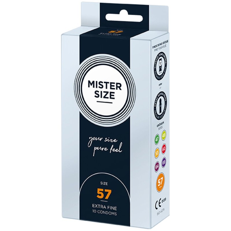 Préservatifs Mister Size Extrafins (57 mm) - Acheter à 8,17 € seulement chez Collector's Boutique