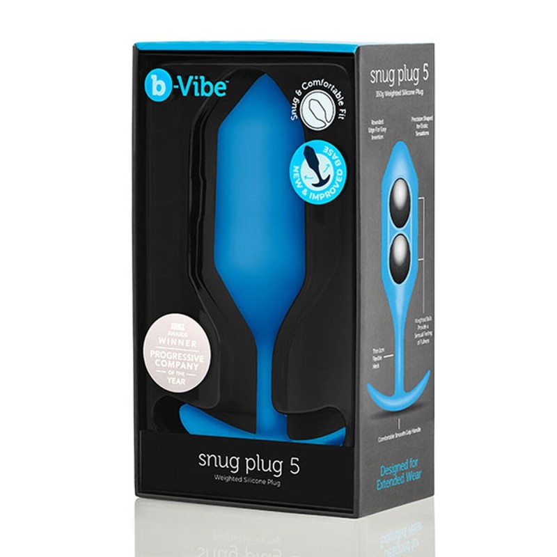 Plug Anal B-Vibe 5 Bleu - Acheter à 70,58 € seulement chez Collector's Boutique