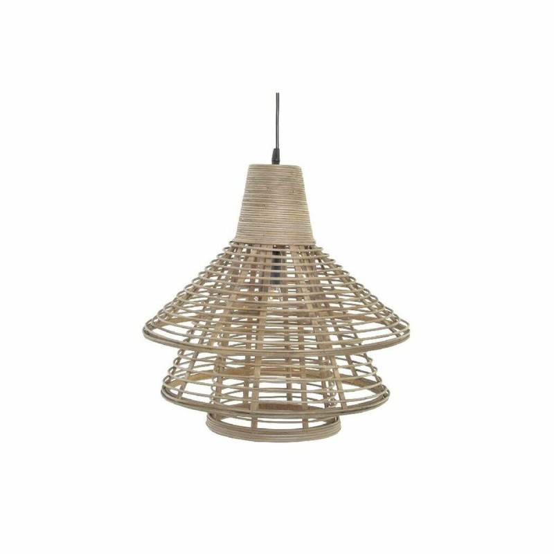 Suspension DKD Home Decor Marron Rotin 220 V (43 x 43 x 43 cm) - Acheter à 48,78 € seulement chez Collector's Boutique