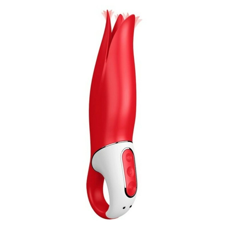 Vibes Power Flower Vibromasseur Satisfyer Power Flower Rouge - Acheter à 31,51 € seulement chez Collector's Boutique