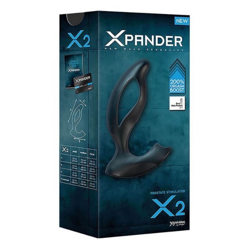 Massage Prostate Silicone Xpander X2 Noir Joydivision 5152800000 (10,5 cm) Noir - Acheter à 29,20 € seulement chez Collector's B