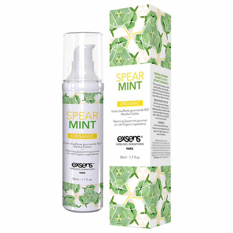 Huile de massage érotique Exsens Mint Menthe (50 ml) - Acheter à 11,24 € seulement chez Collector's Boutique