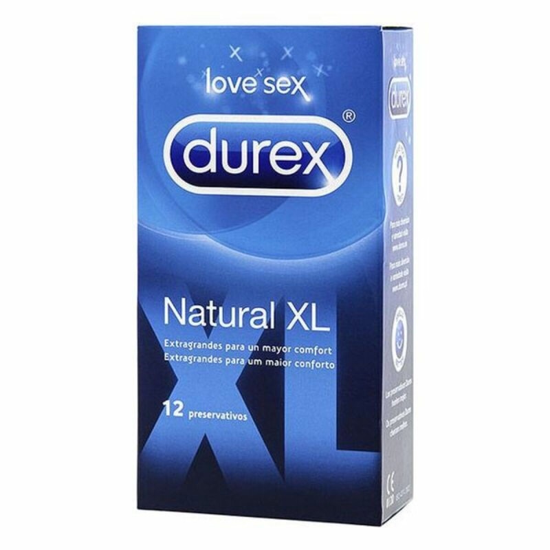 Préservatifs Durex Natural (Taille XL) (12 uds) - Acheter à 8,61 € seulement chez Collector's Boutique