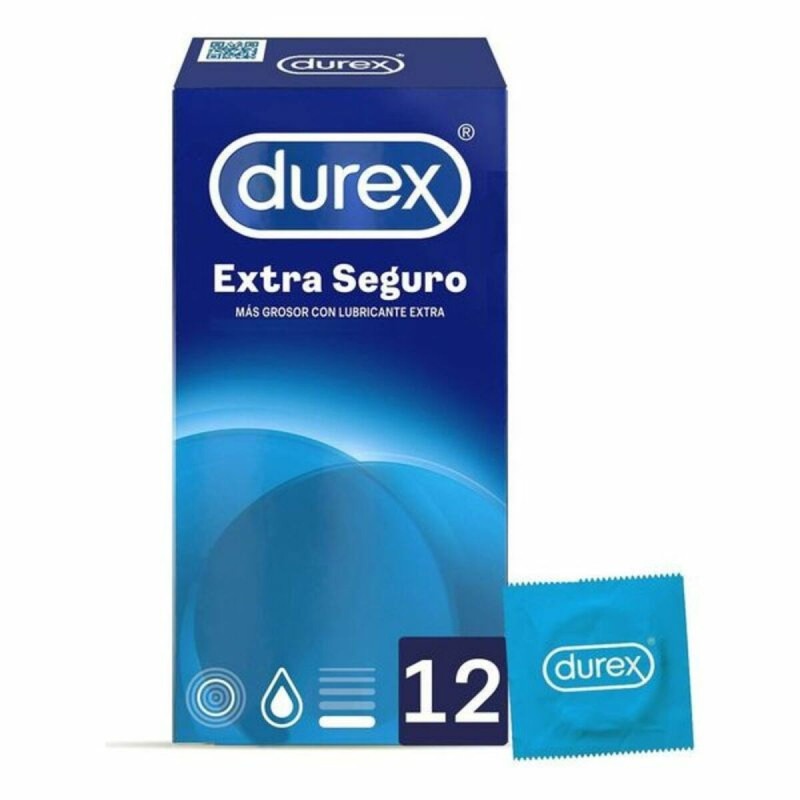 Préservatifs Durex Extra Seguro Ø 5,6 cm (12 uds) - Acheter à 10,02 € seulement chez Collector's Boutique