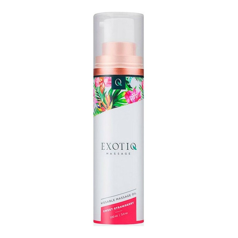 Massage Délice Deluxe Fraise Exotiq (100 ml) - Acheter à 9,95 € seulement chez Collector's Boutique