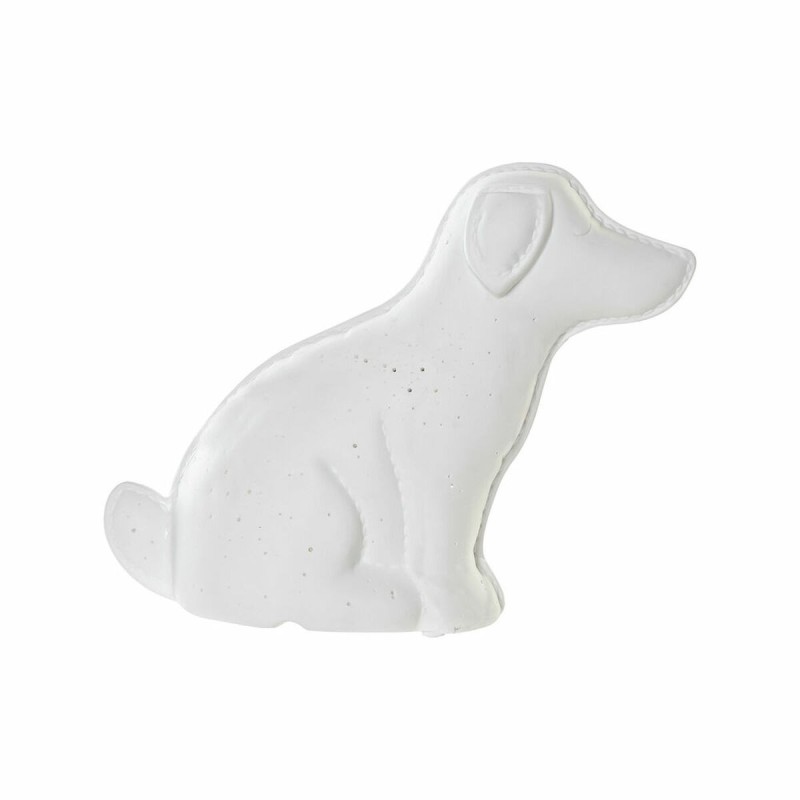 Lampe de bureau DKD Home Decor Blanc Porcelaine LED Chien (25 x 10 x 19 cm) - Acheter à 26,20 € seulement chez Collector's Bouti