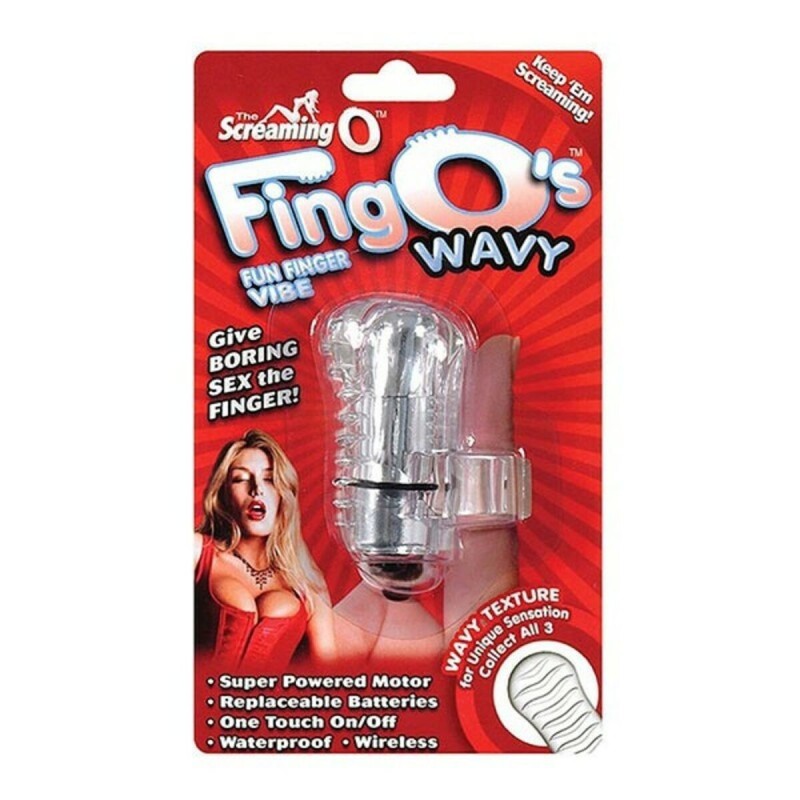 Le FingO Wavyclair The Screaming O The FingO Finger-Fitting Vibrating Transparent - Acheter à 9,11 € seulement chez Collector's 