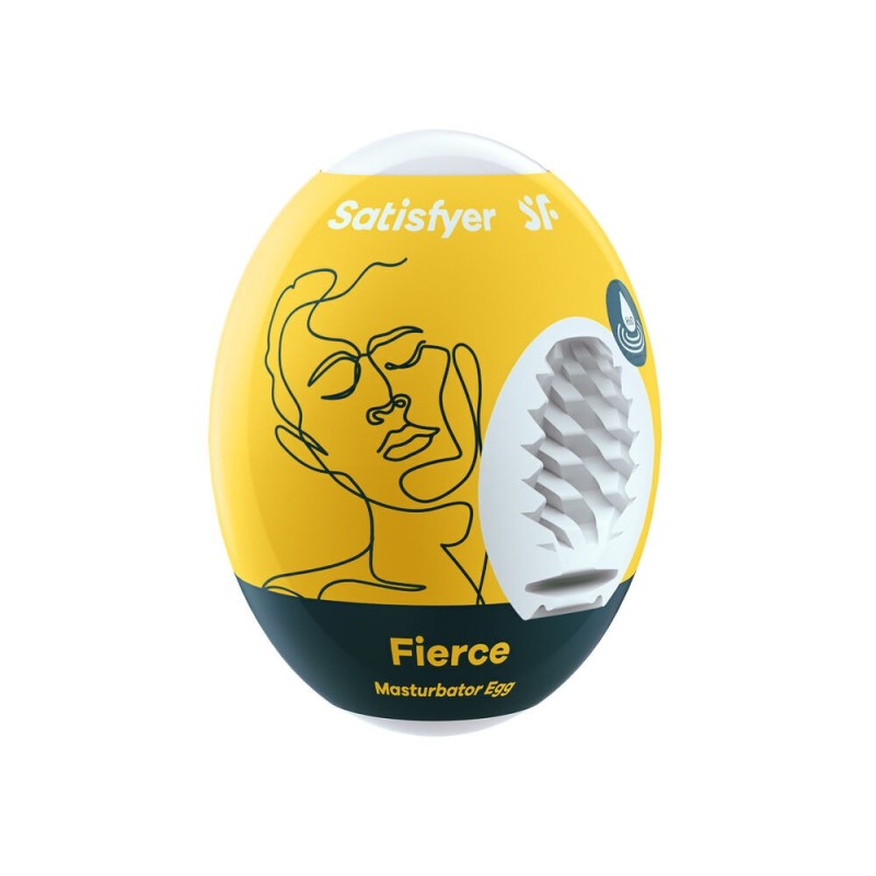 Œuf Masturbateur Satisfyer Fierce Jaune - Acheter à 4,55 € seulement chez Collector's Boutique