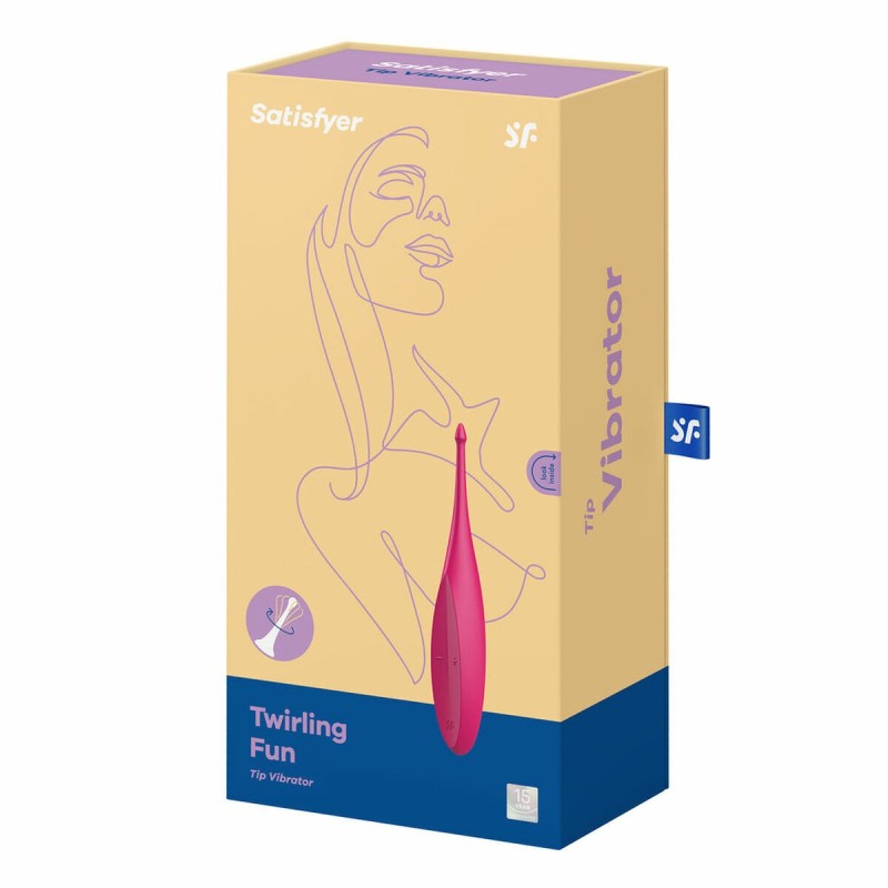 Vibrateur Clitoridien Courbe Satisfyer Magenta (17 x 3 cm) - Acheter à 27,31 € seulement chez Collector's Boutique