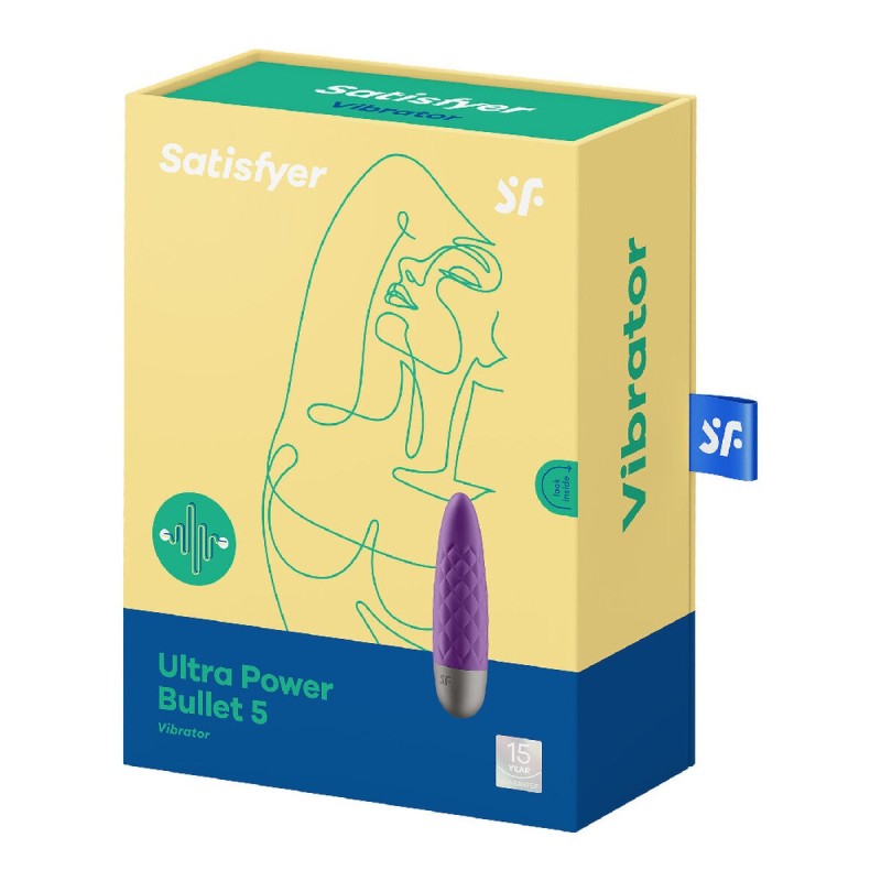 Vibromasseur à boules Ultra Power Satisfyer 5 Violet - Acheter à 22,22 € seulement chez Collector's Boutique