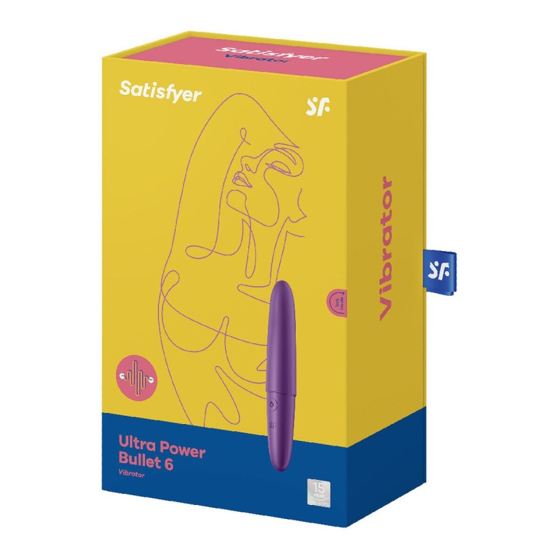 Vibromasseur à boules Ultra Power Satisfyer 6 Violet - Acheter à 21,59 € seulement chez Collector's Boutique