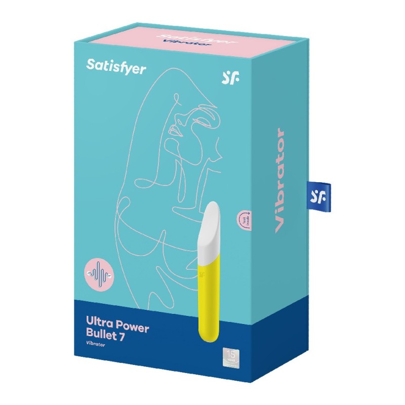 Vibromasseur à boules Ultra Power Satisfyer Jaune - Acheter à 21,59 € seulement chez Collector's Boutique