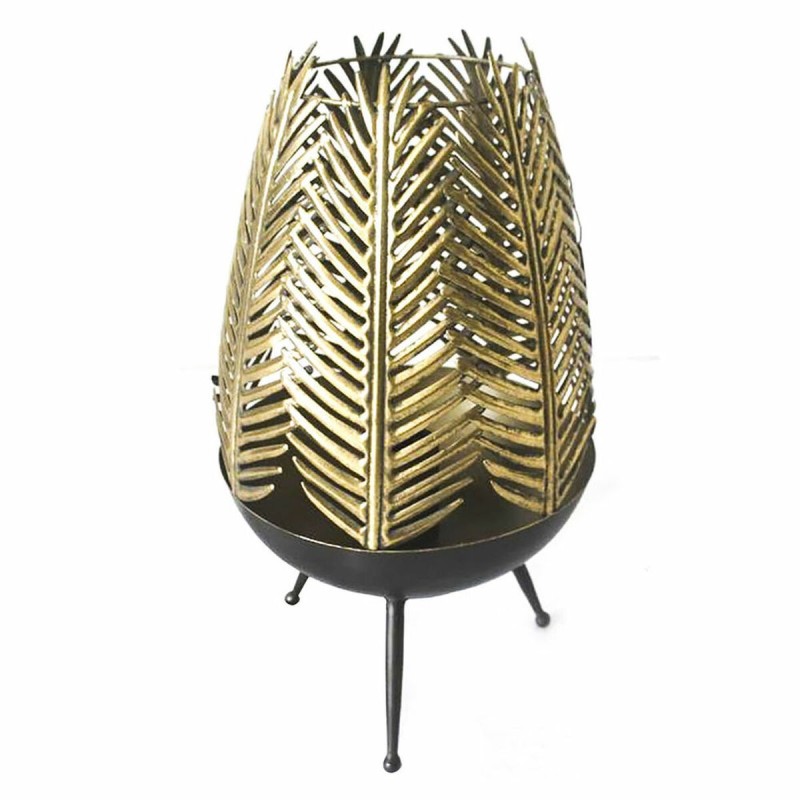 Lampe de bureau DKD Home Decor Volets Doré Métal (25 x 25 x 42 cm) - Acheter à 50,05 € seulement chez Collector's Boutique