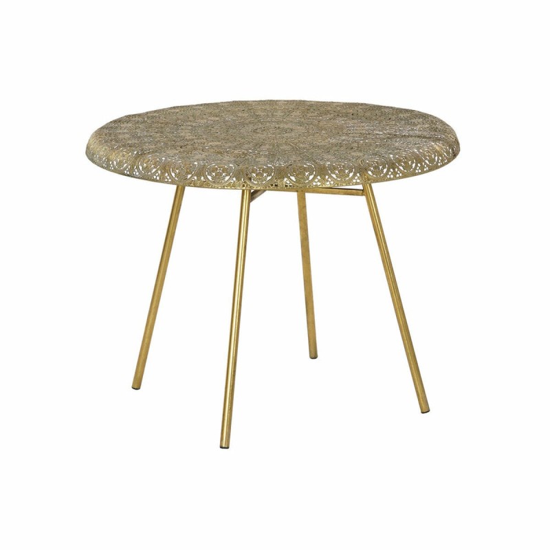 Table d'appoint DKD Home Decor Métal Cuivré Clair (65 x 65 x 59 cm) - Acheter à 78,48 € seulement chez Collector's Boutique