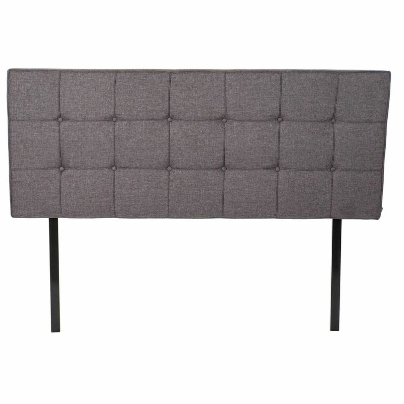 Tête de lit DKD Home Decor Gris Polyester Bois d'hévéa (160 x 7 x 65 cm) - Acheter à 91,76 € seulement chez Collector's Boutique