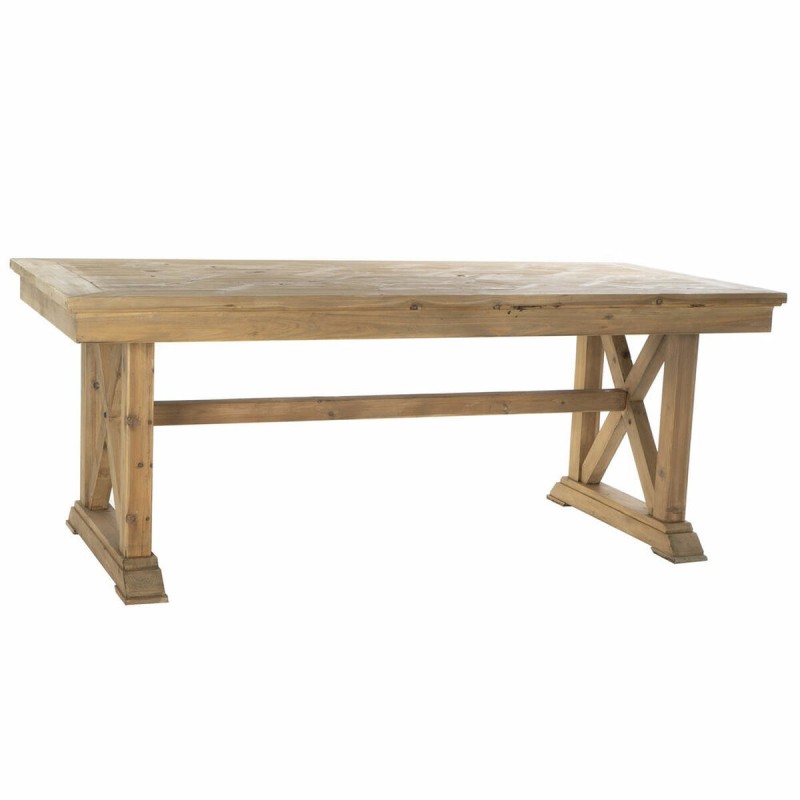 Table de Salle à Manger DKD Home Decor Pin (200 x 90 x 78 cm) - Acheter à 658,54 € seulement chez Collector's Boutique