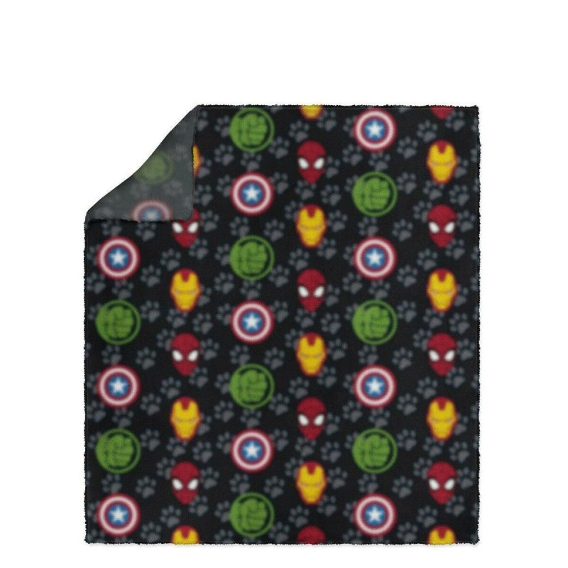 Couverture pour animaux de compagnie Marvel Noir (100 x 0,5 x 70 cm) - Acheter à 9,04 € seulement chez Collector's Boutique