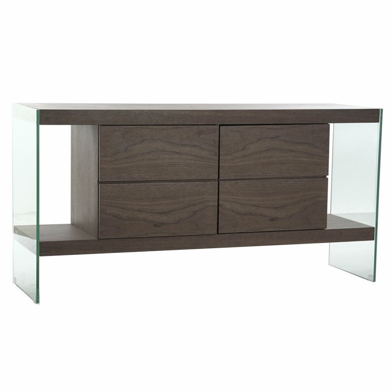 Buffet DKD Home Decor Verre Bois MDF (160 x 45 x 80 cm) - Acheter à 312,98 € seulement chez Collector's Boutique