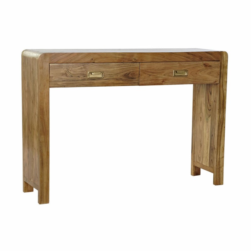 Console DKD Home Decor Naturel Acacia (110 x 27 x 76 cm) - Acheter à 236,69 € seulement chez Collector's Boutique