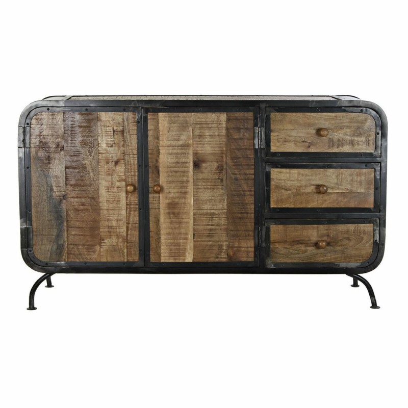 Buffet DKD Home Decor Métal Bois de manguier (140 x 43 x 80 cm) - Acheter à 469,97 € seulement chez Collector's Boutique