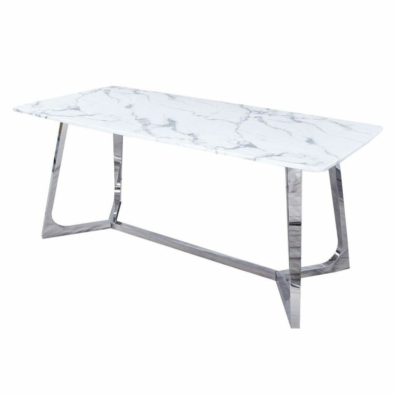 Table de Salle à Manger DKD Home Decor Marbre Acier (180 x 90 x 76 cm) - Acheter à 613,90 € seulement chez Collector's Boutique