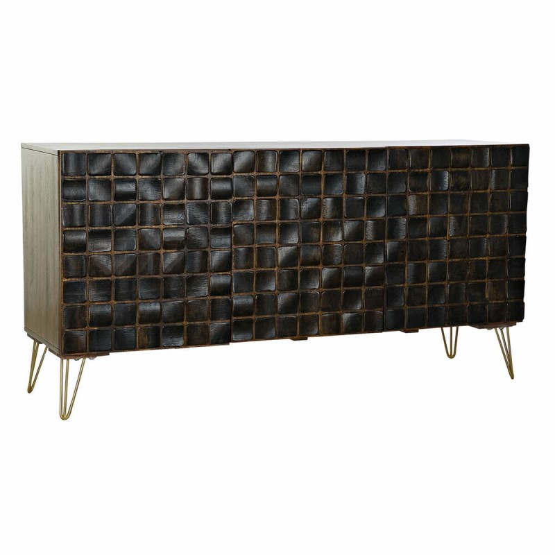 Buffet DKD Home Decor Métal Bois de manguier (160 x 45 x 80 cm) - Acheter à 659,86 € seulement chez Collector's Boutique