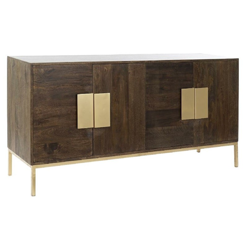 Buffet DKD Home Decor Métal Marron Bois de manguier (147 x 43 x 75 cm) - Acheter à 593,78 € seulement chez Collector's Boutique