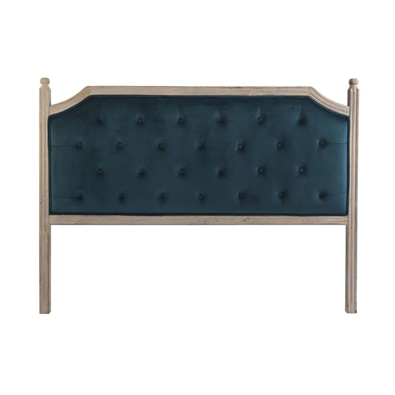 Tête de lit DKD Home Decor Naturel Turquoise Lin Bois d'hévéa (160 x 6 x 120 cm) - Acheter à 184,40 € seulement chez Collector's